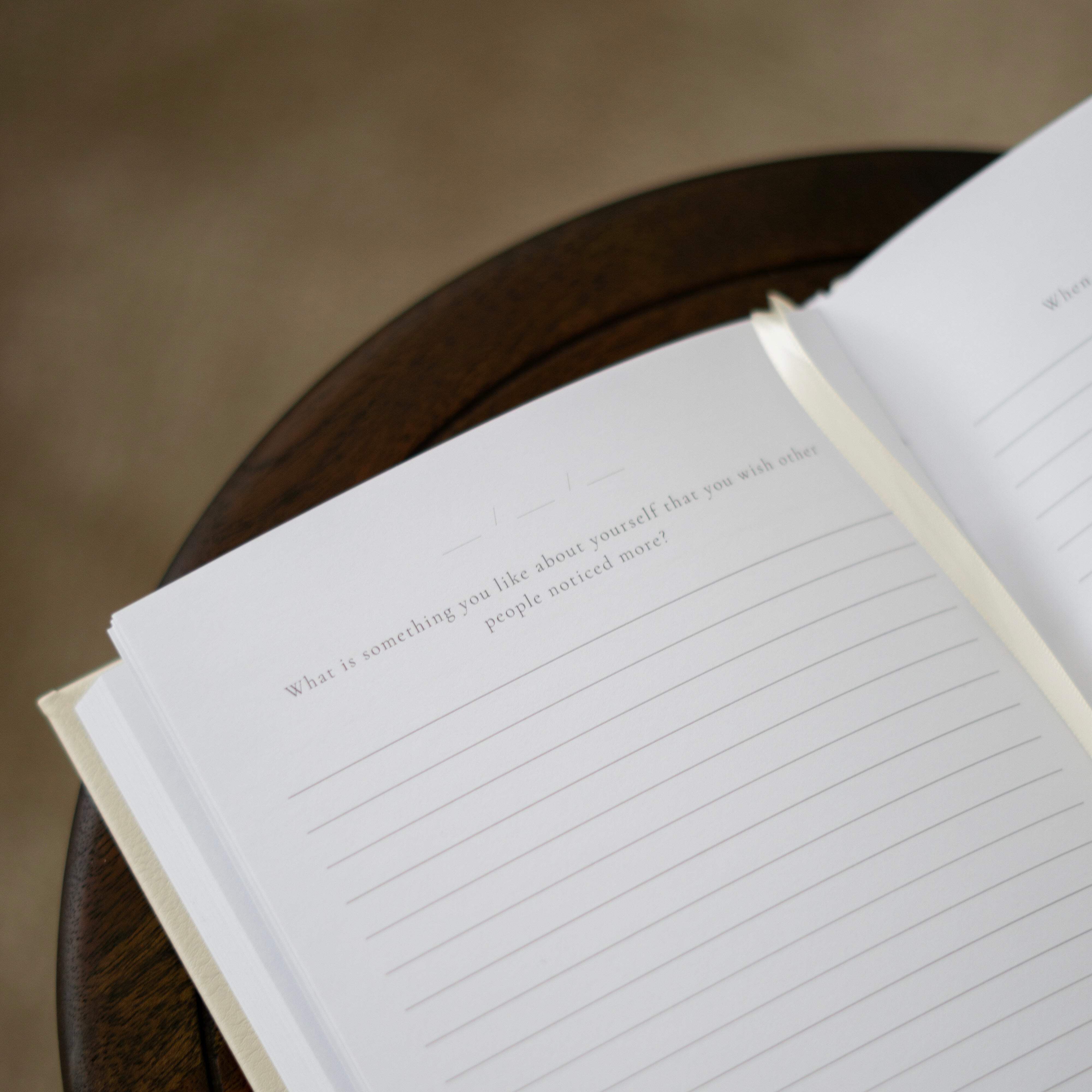 INSIDE THEN OUT Dig Deeper Journal - Guided Daily Journal With 180 Undated Prompts for Intention, Healing, Growth, Gratitude, Self Love & Discovery , Wellness, and Mindfulness