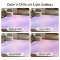 thumbnail image 7 of ODIKA Purple Pastel Pink Border Minimalist Dreamy Shift Decorative for Dorm Room, Small Living Apartment, Stain Resistant Low Profile, 7 of 7