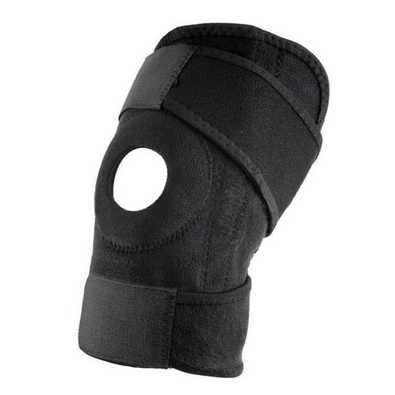 Knee Brace Support Sleeve Adjustable Open Patella Stabilizer Wrap^ R9E5