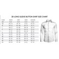thumbnail image 4 of Camisas navideñas para hombre, camisas de manga larga con botones, camisas de Papá Noel para fiestas al aire libre, camisas de calle de invierno con elástico hacia abajo, 4 of 5