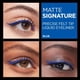 thumbnail image 4 of L'Oreal Paris Makeup Matte Signature Liquid Dip Eyeliner Impermeable Aplicación precisa y fácil Uso durante todo el día Acabado mate vivo Azul 0.07 fl; Onz., 4 of 8