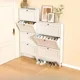 thumbnail image 3 of Gabinetes De zapatos modernos De Metal, Zapatero ajustable De mármol transparente, cajón, Armarios De Dormitorio para niños, muebles De entrada, 3 of 4