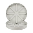 thumbnail image 1 of Uxcell 2-Pack Saucer para Plantas, Plato de Plástico Antirotura de 12 Pulgadas para Plantas en Macetas de Interior/Exterior [Crema], 1 of 1