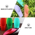 thumbnail image 3 of TEHAUX 12Pcs Garden Scoop Plastic Random Color for Flower Planting, 3 of 8