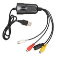 thumbnail image 1 of Video Capture Card Device RCA to USB Sound Video Converter VHS DV VCR Hi8 DVD to Digital Converter for Windows for OS X, 1 of 5