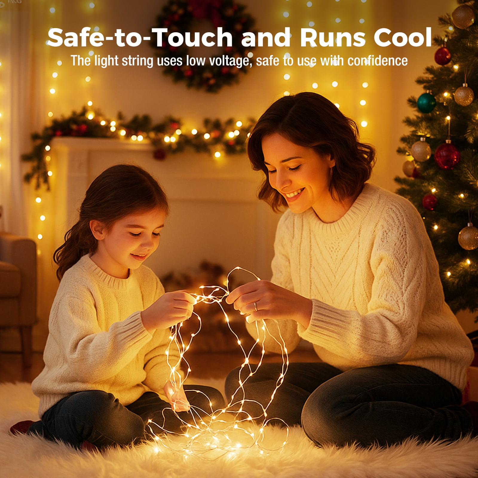 20 Pack Battery Operated Fairy Lights 7ft 20LED with 3 Modes, Waterproof Twinkle Lights for Mason Jars Wedding Centerpieces DIY Christmas Decor, Yellow
