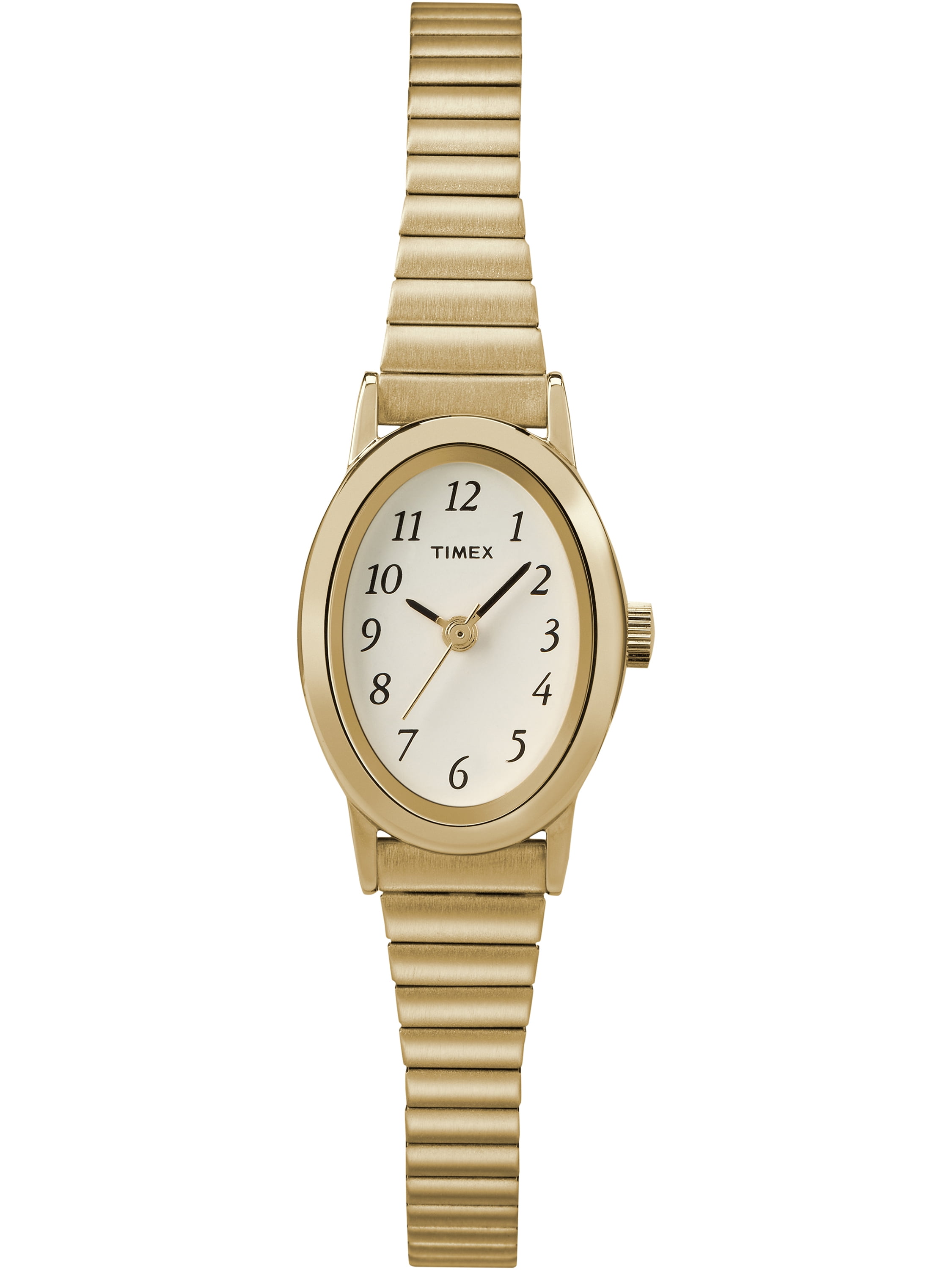 Timex Women's Easy Reader 25mm Watch – Two-Tone Case White Dial with  Expansion Band
