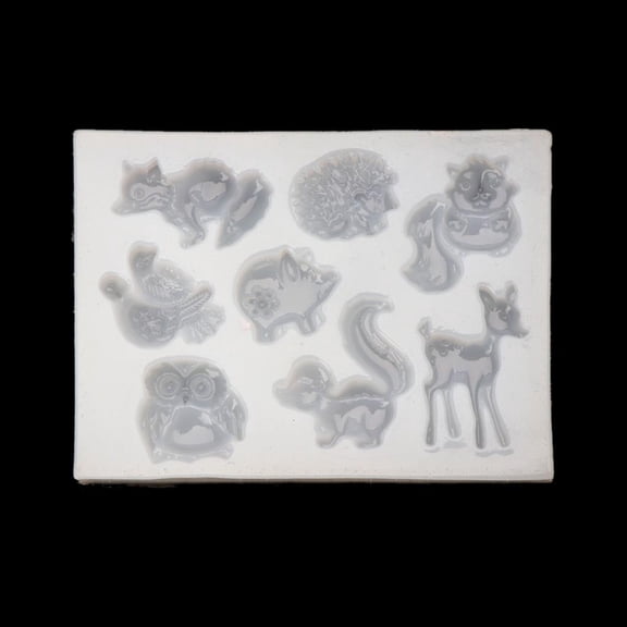 Necvior Silicone Candle Mold Plaster Mold Shape Epoxy Casting Mold for DIY Craft