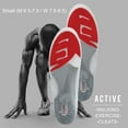 thumbnail image 3 of ALINE Orthotic Insoles - Arch Support Inserts, Plantar Fasciitis Relief, Enhancing Comfort - Small (M 6.5-7.5 / W 7.5-8.5), 3 of 9