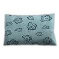 thumbnail image 1 of Ahgly Company Patterned Outdoor Rectangular Electric Blue Lumbar Throw Pillow, 13 inch by 19 inch, 1 of 5