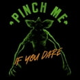 thumbnail image 2 of Netflix Men's Stranger Things St. Patrick's Day Demogorgon Pinch Me If You Dare Graphic T-Shirt, 2 of 5