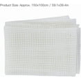 thumbnail image 3 of ZOUSSIQI Hook, Mesh Fabric Blank Rug Hooking Mesh Kit DIY Rug for Hook Rug Tapestry DIY(150x100cm/59x39.4in) CA919-54660, 3 of 8