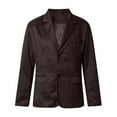 thumbnail image 4 of sususu Purple Blazer,Men's Suit Jackets,Business Casual Tailored Solid Color Suit Jacket for Wear and formal Events With Modern Fit Design, 4 of 7
