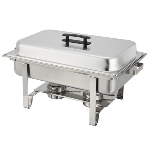 Details about   9 L 9.5  Quart Stainless Steel Chafing Full-size Chafer Dish with Food Pan 