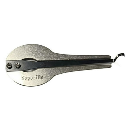 Portable Stainless Steel Jaw Harp Ethnic Mouth Instrument for Beginners Music Education Large Size Chrome