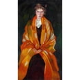 thumbnail image 2 of Stanisław Ignacy Witkiewicz 15x24 Gold Ornate Framed and Double Matted Museum Art Print Titled - Portrait of Eugenia Dunin-Borkowska (1912), 2 of 4