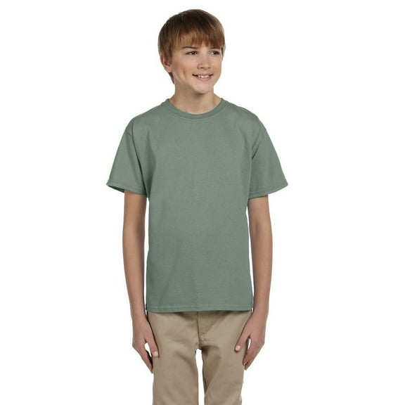 Fruit of the Loom Boys 100 Percent Cotton HD Short Sleeve T-Shirt 3931B