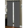 thumbnail image 3 of Raphael Heathered Faux Linen Extra Wide Grommet Curtain Panels, 3 of 7