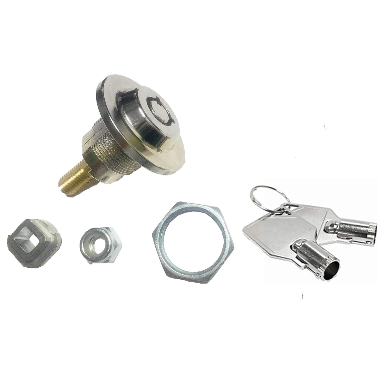 Gun Cabinet Original Homak Toolbox Lock 3/4" Replacement Lock Item# 2417 (Keyed Alike X 2)