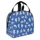 thumbnail image 2 of Easygdp Cute Shark Bolsa Térmica Premium - Tela Oxford Impermeable, Gran Capacidad, Bolsillo Frontal, Unisex para Trabajo, Escuela, Actividades al Aire Libre y Picnics, 2 of 8