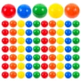 thumbnail image 1 of EeaseCA 100pcs 3.2cm Lottery Balls Colorful Balls Table Tennis Ball Party Game Ball Prop (Assorted Color), 1 of 5