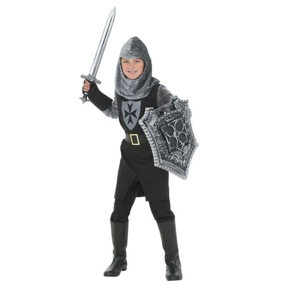Black Knight Costume for Kids