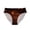 Brown, variant on HUPOM Sheer Panties Panties In Clothing High Waist Leisure Tie Seamless Waistband Red M