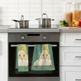 thumbnail image 6 of joogoo 2 PCs Hand Towels Sets A Gnome Cotton Face Towel Bathroom Decorative, 6 of 7