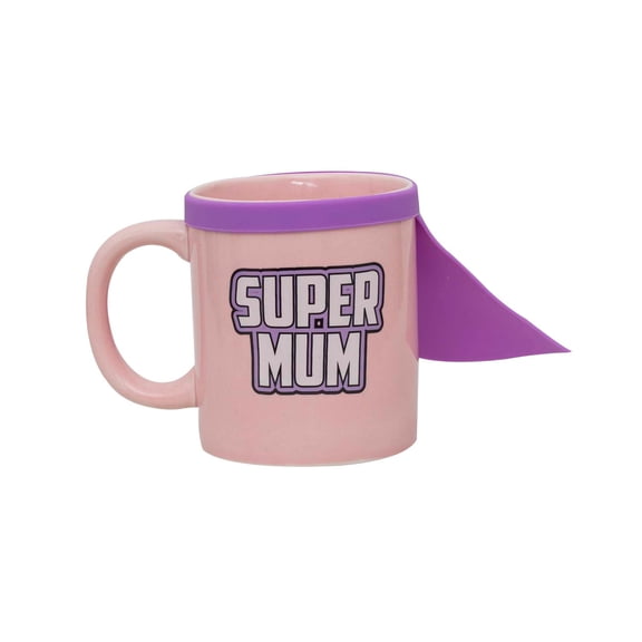 Super Mum Ceramic Mug with Cape
