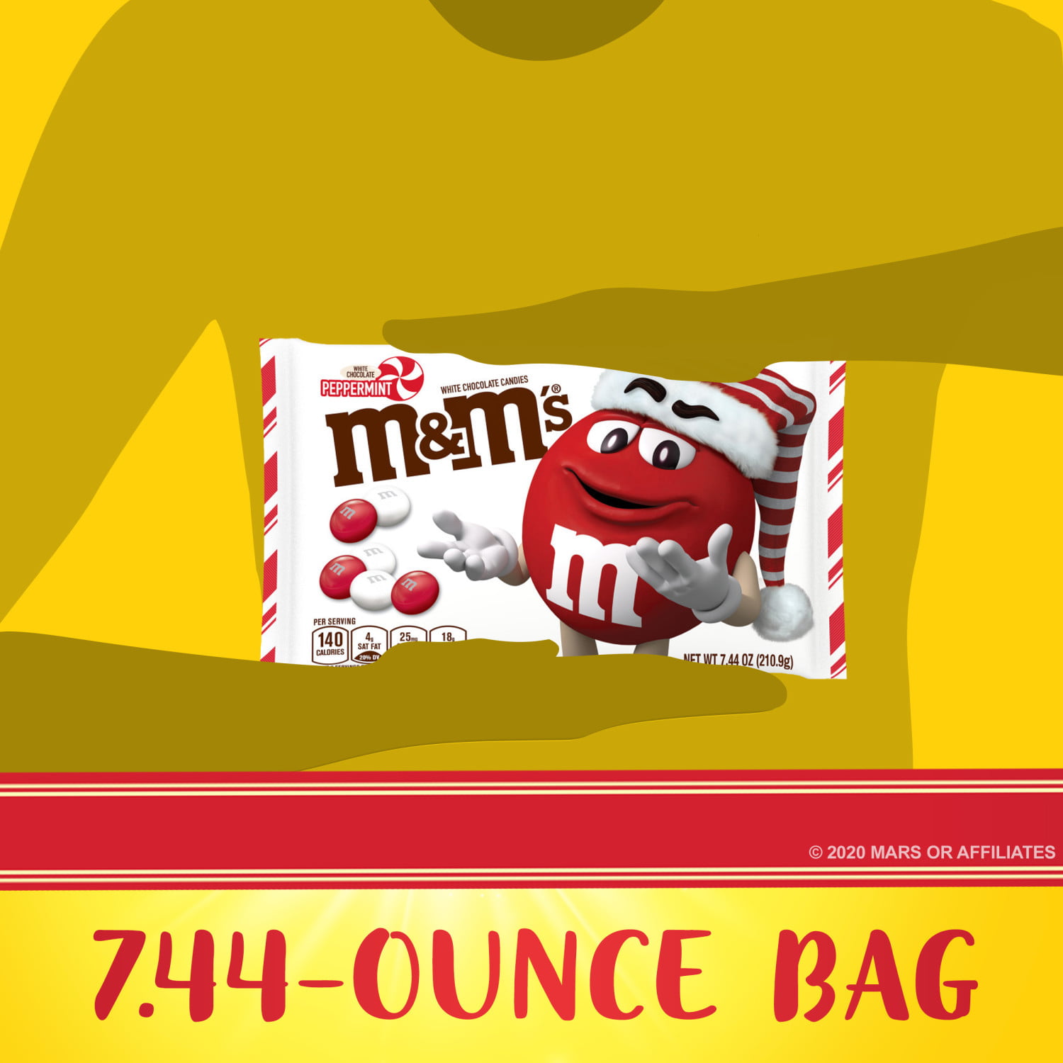 REVIEW: White Chocolate Peppermint M&M's - The Impulsive Buy