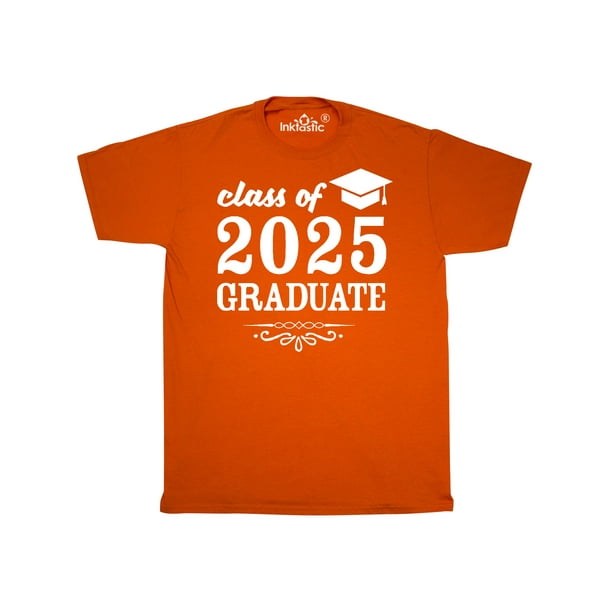 INKtastic Class of 2025 Graduate with Graduation Cap TShirt