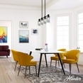 thumbnail image 3 of Hunter - Lochemeade 4-light Natural Black Iron, Large Chandelier, Dimmable, Modern Style, Linear Shaped, for Bedrooms, Dining, Living Rooms - 19715, 3 of 10