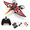 RED, variant on RC Plane Drone Dinosaur Flying Helicopters Toys with Lights for 5-12(Green)