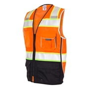 ML Kishigo Mens Class 2 Black Series Vest, Style 1515