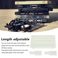 thumbnail image 4 of Tape Splicing Block, Compact Professional 1/4 10 In Tape Splicing Set Easy Installation High Strength  for Tape Reel Recorder, 4 of 7