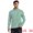Green White, variant on DARING DIVA Men's Striped Turtleneck Long Sleeves Pullover Stripes T-Shirt S Black White