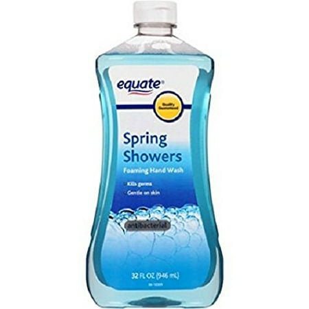 Equate Antibacterial Spring Showers Foaming Hand Wash Refill, 32 Oz