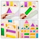 thumbnail image 2 of Bloques de madera de geometría colorida educativo interactivo para bebés 3 4 5 6 años, 2 of 7