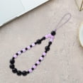 thumbnail image 6 of Almencla Beaded Phone Mobile Phone Case Lanyard for Keychain Phone Camera Black 19cm, 6 of 8