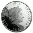 thumbnail image 2 of 2016 Niue 1 oz Silver $2 Star Wars Rey (w/Box & COA), 2 of 4