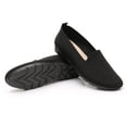 thumbnail image 3 of IUJSOY Womens Mesh Flat Shoes Breathable Slip on Dress Shoes Loafers Comfortable Walking Shoes, 3 of 5