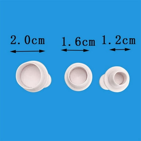 

3pcs/set Fondant Baking Cake Cutter Star DIY Kitchen Cookie Cake Decorating Ejector Stamp Plunger Mold Embossed Bakery
