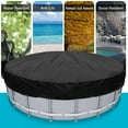 thumbnail image 3 of Crowdstage Round Pool Cover  Inground Pool  Cover Protector   Drawstring Design  Increase Stability Solar Covers Above Ground, 3 of 9
