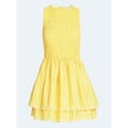 thumbnail image 5 of Free Assembly Women's and Women's Plus Smocked Cotton Sleeveless Mini Dress, Sizes XS-4X, 5 of 5