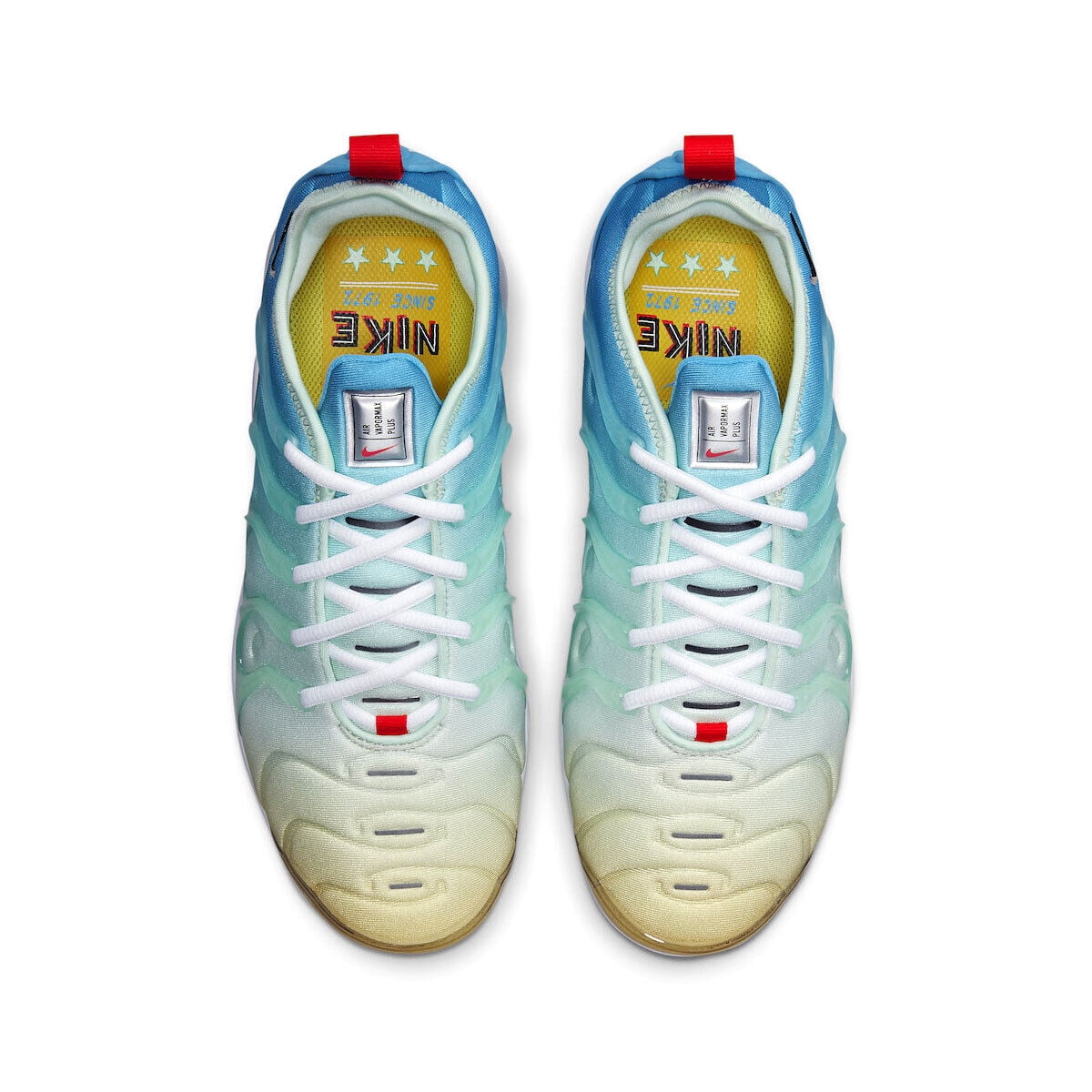 nike air vapormax plus triple blue