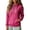 Hot Pink, variant on Tqcoqu Women's Quarter Zip Hoodie,Drawstring Hood Long Sleeve Pullover Sweatshirt with Kangaroo Pocket,Casual Fall Winter Solid Top