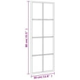 thumbnail image 6 of vidaXL Window Mirror Wall Mirror Decorative Hall Mirror for Bathroom Metal, 6 of 125