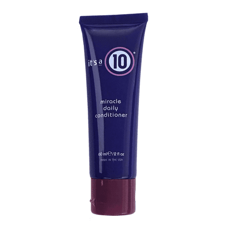 Frizz Instant Conditioner - It’s A 10 Miracle Daily Conditioner 2 Oz, Detangles, Reduces Frizz And Preserves Color