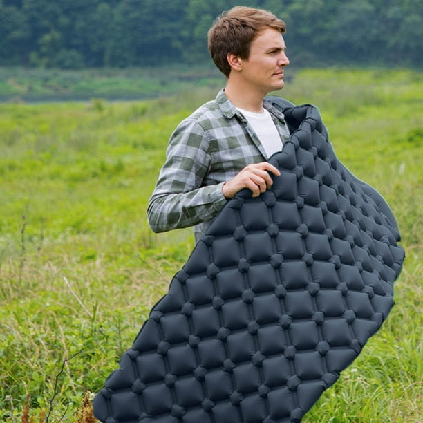 Fiudx Colchoneta de Camping, Colchon Inflable Dormitorio, Colchoneta de Playa Prueba de Fugas, Colchoneta Ligera de Tpu, Ideal para Senderismo y Mochilerismo, Ideal para Entusiastas de Las Actividade