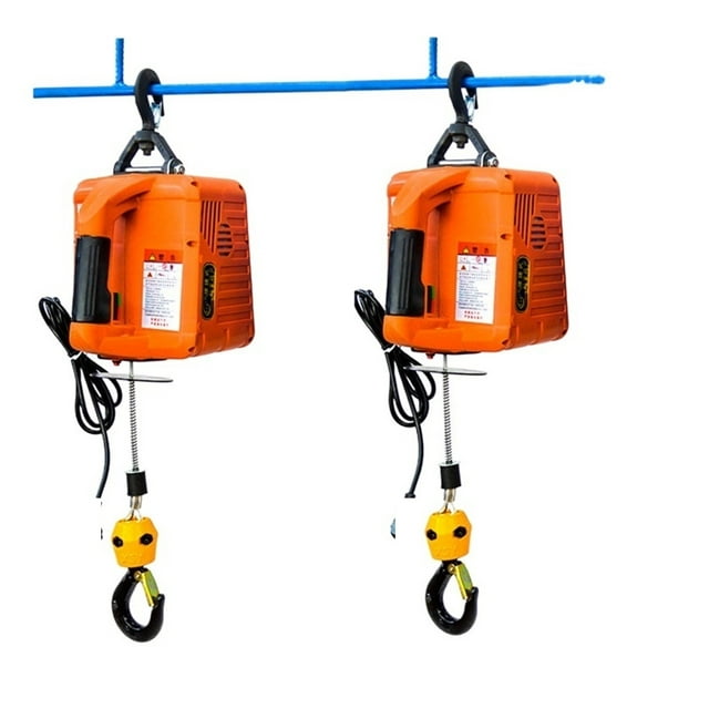 Electric Winch,500KG Load Portable Electric Winch Traction Hoist Manual/Remote Control/Wire Control Electric Hoist Hoist Lifting Tool ,Powerful Pulling Performance